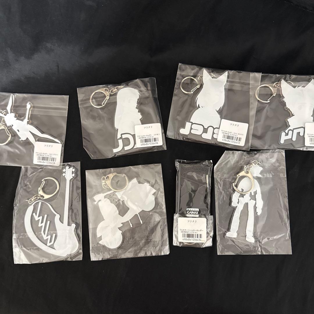 フリクリ ガイナックス アクリルキーホルダー 8点まとめ売り - メルカリ