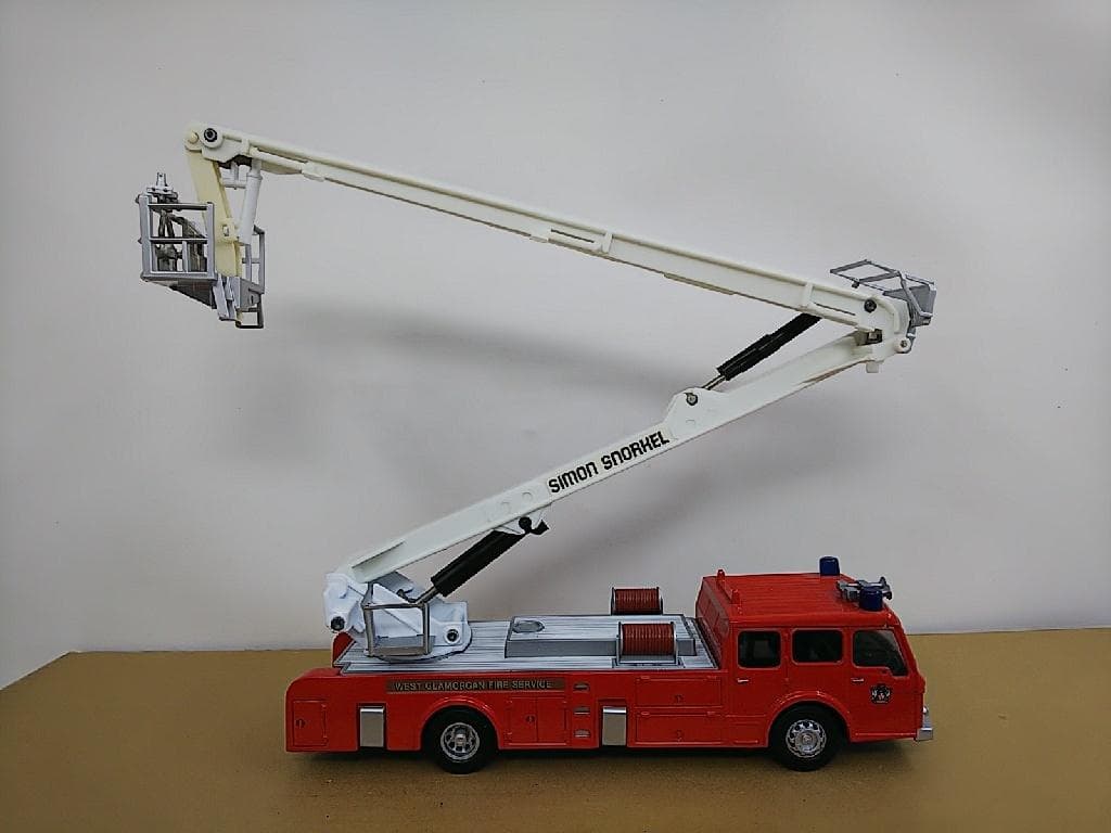 コーギー Fire Brigade 消防車 高所作業車 モデルミニカー
