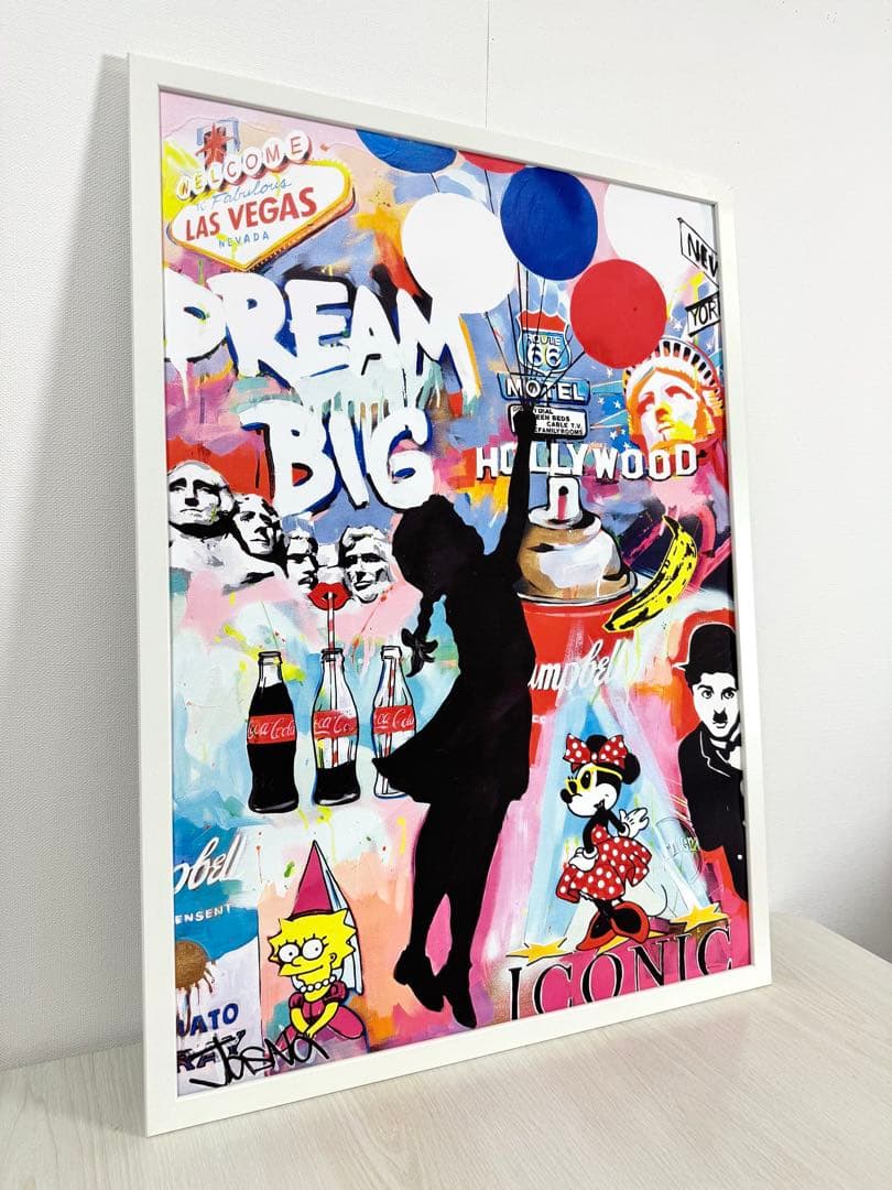 やぴ！フレーム付きキャンバスアート