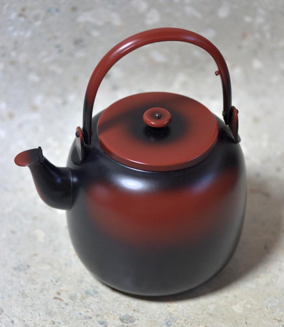 腰黒水次　水指【極上品】　銅製品　お茶道具 茶道具 水次 水注 腰黒薬缶 腰黒やかん 利休形 表千家又は裏千家 一政