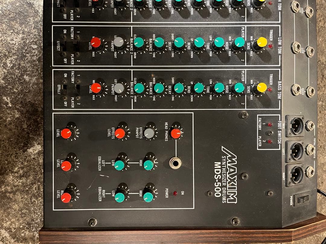 MAXIM MDS-500 アナログミキサー ドラムマシーン