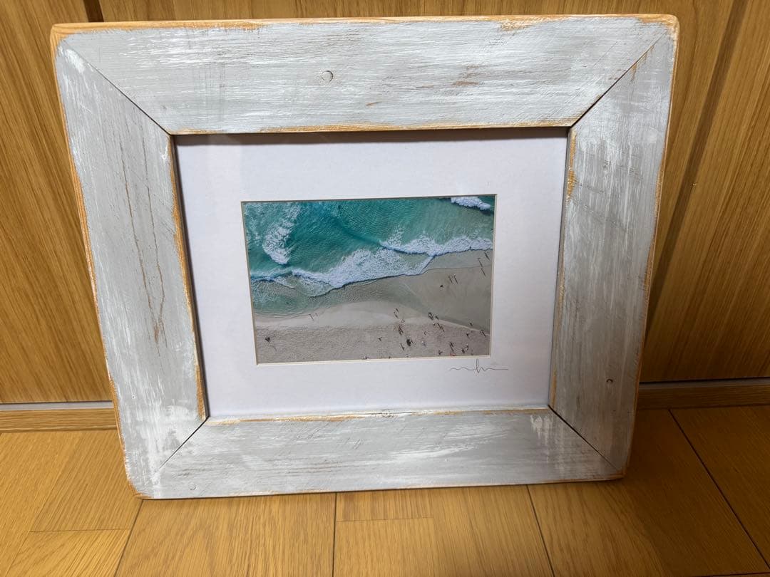 A F6号 内側青銅色混じりの銀色 油彩額縁 同種デザイン 3点まとめ売り