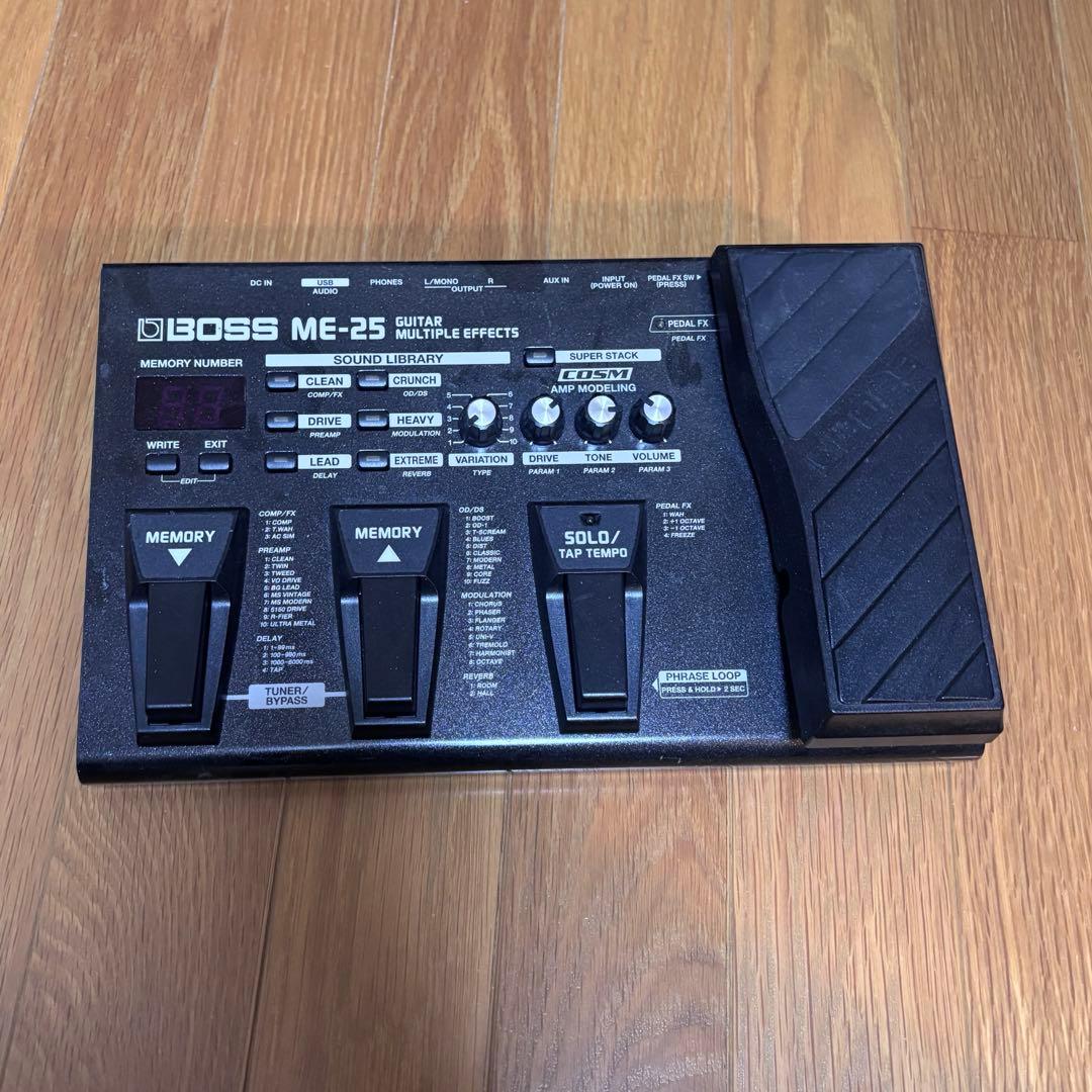 BOSS ME-25 ギターマルチエフェクター - メルカリ