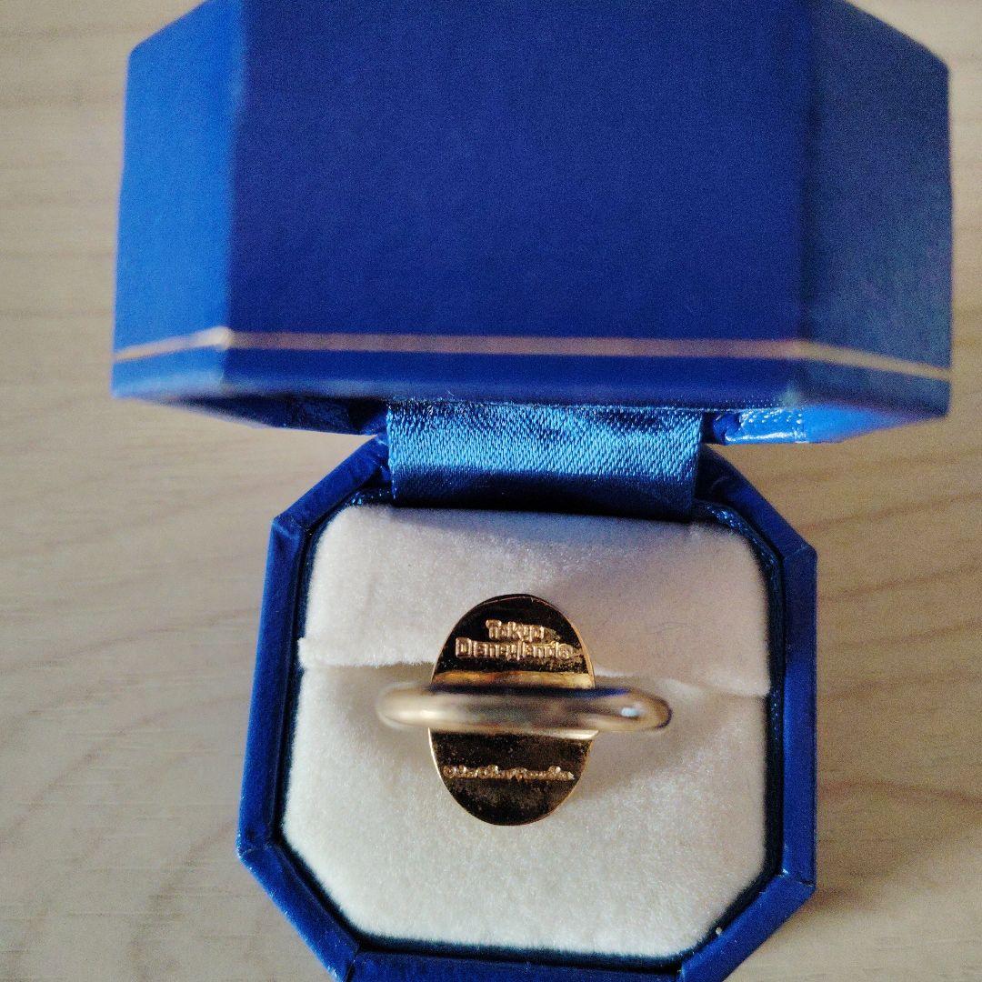 レア✩ミッキーマウス ヴィンテージ ゴールドリング 指輪 フリーサイズ