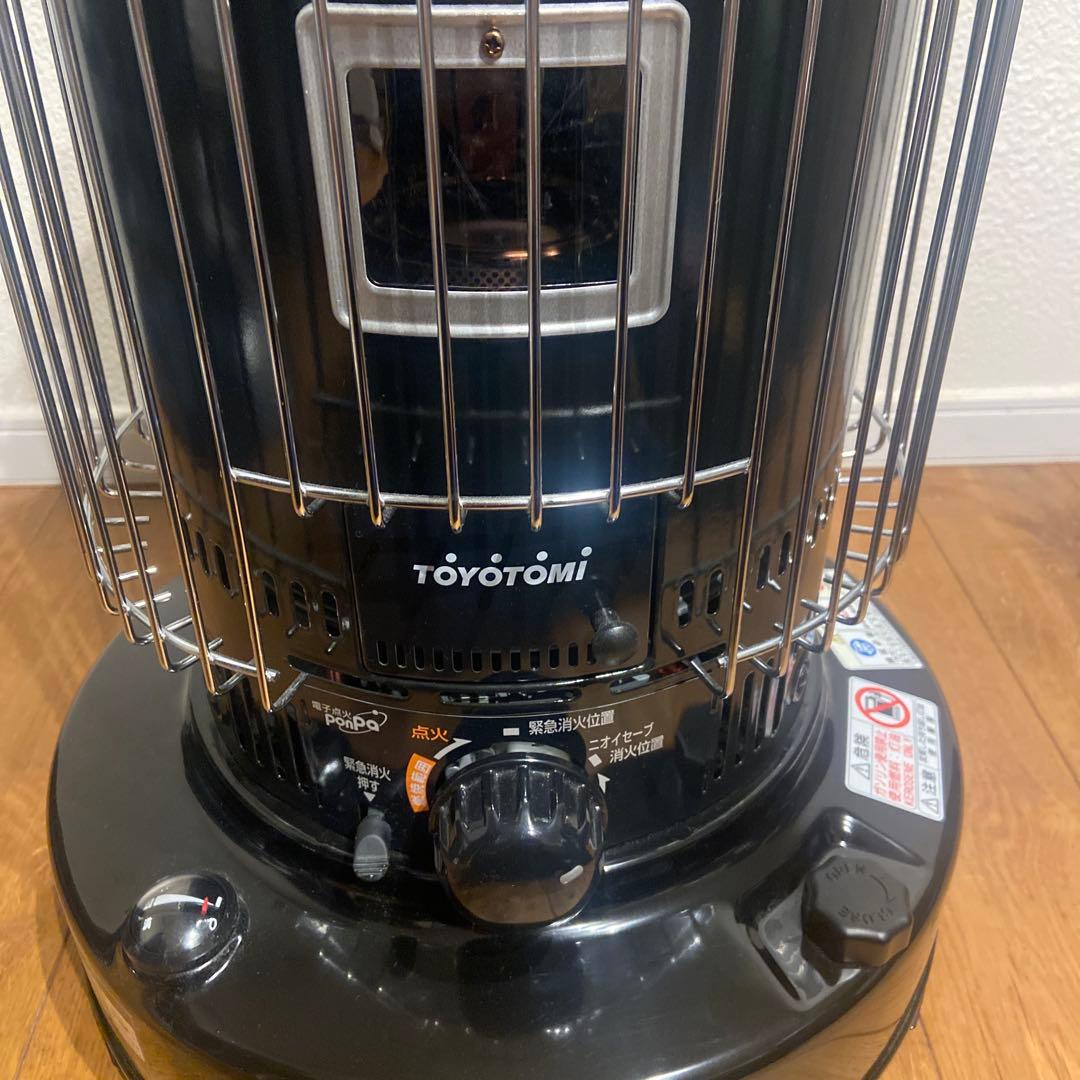 24年製‼︎ 五徳付きトヨトミ ストーブ 黒 KS-67H※12/14までの