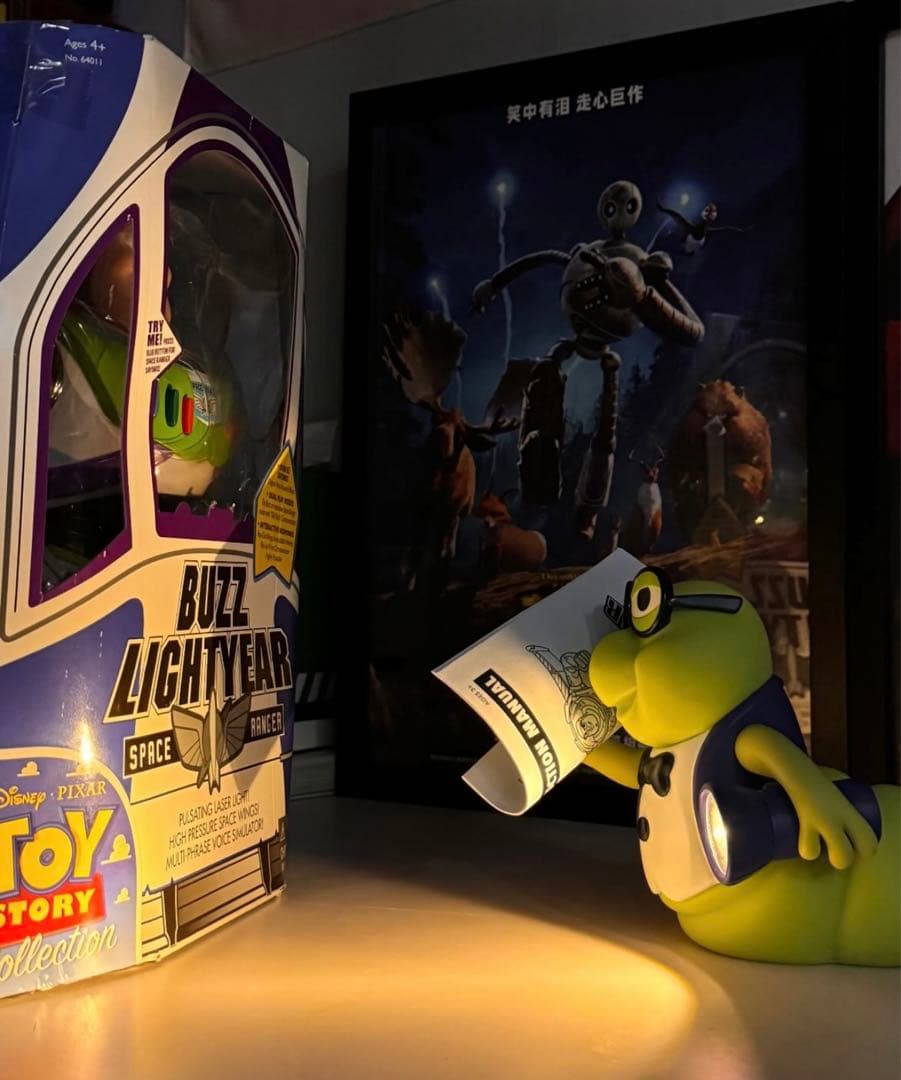 【実物大】トイストーリー ブックワーム 激レア