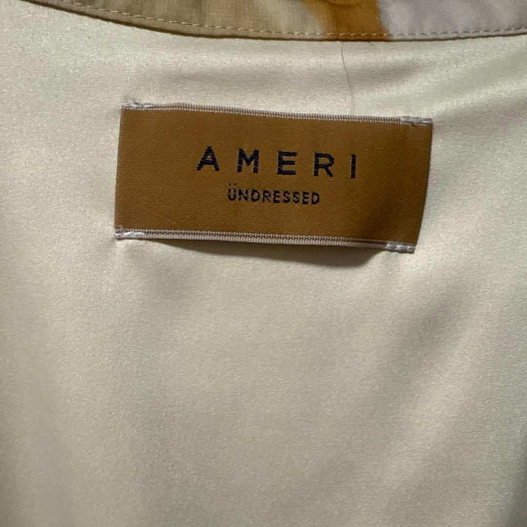 【美品】AMERI Mサイズインクアートドレス ワンピース