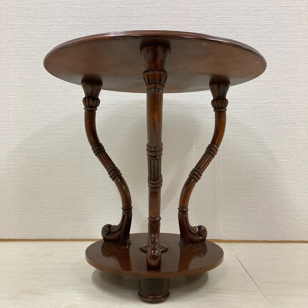 イタリア　象嵌　カフェテーブル ラウンドテーブル　ダイニングテーブル　サイド