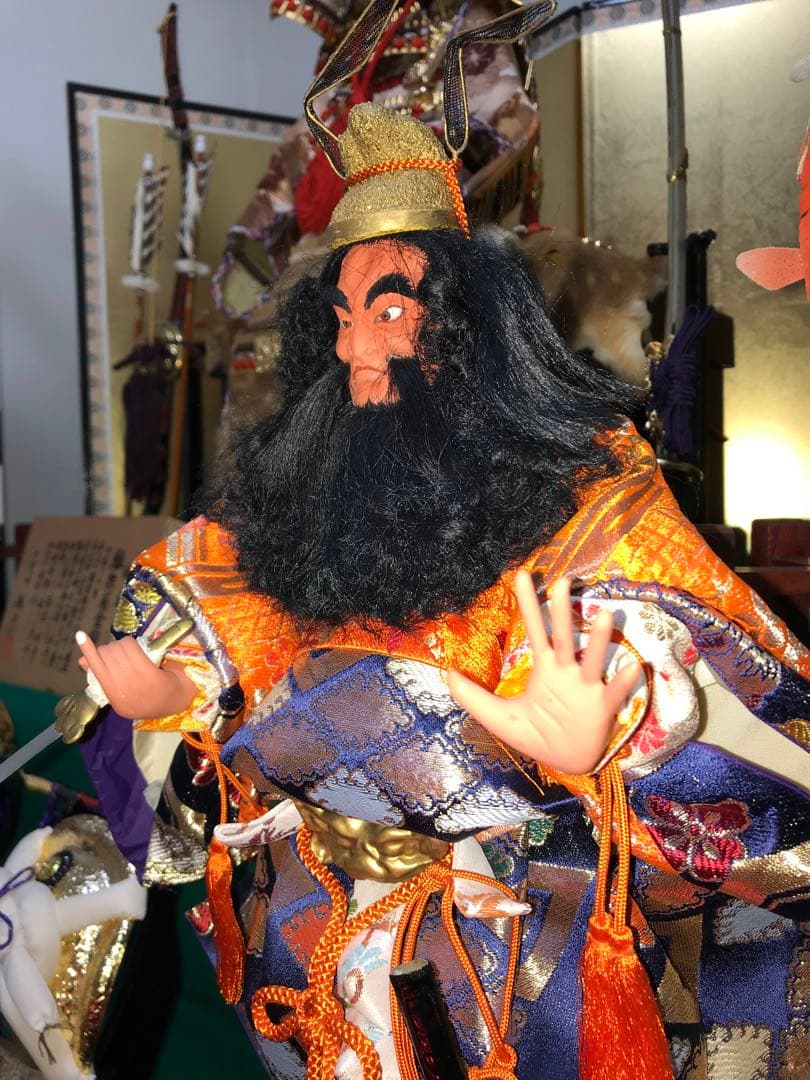 五月人形 吉徳大光 鍾馗像 五月人形 5段飾り