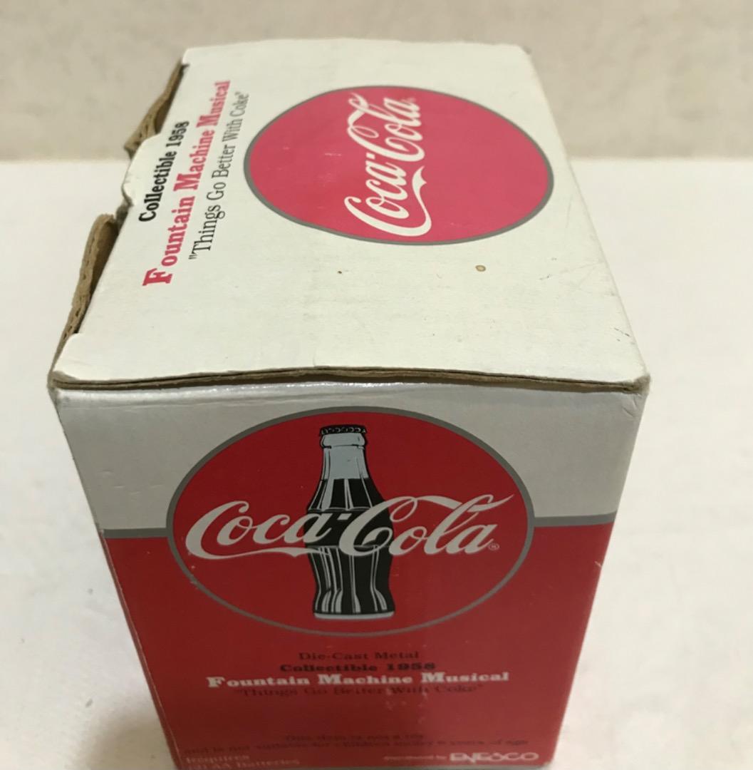 コカコーラ 1958 ファウンテンマシン ミュージカル エネスコ　箱・証明書付