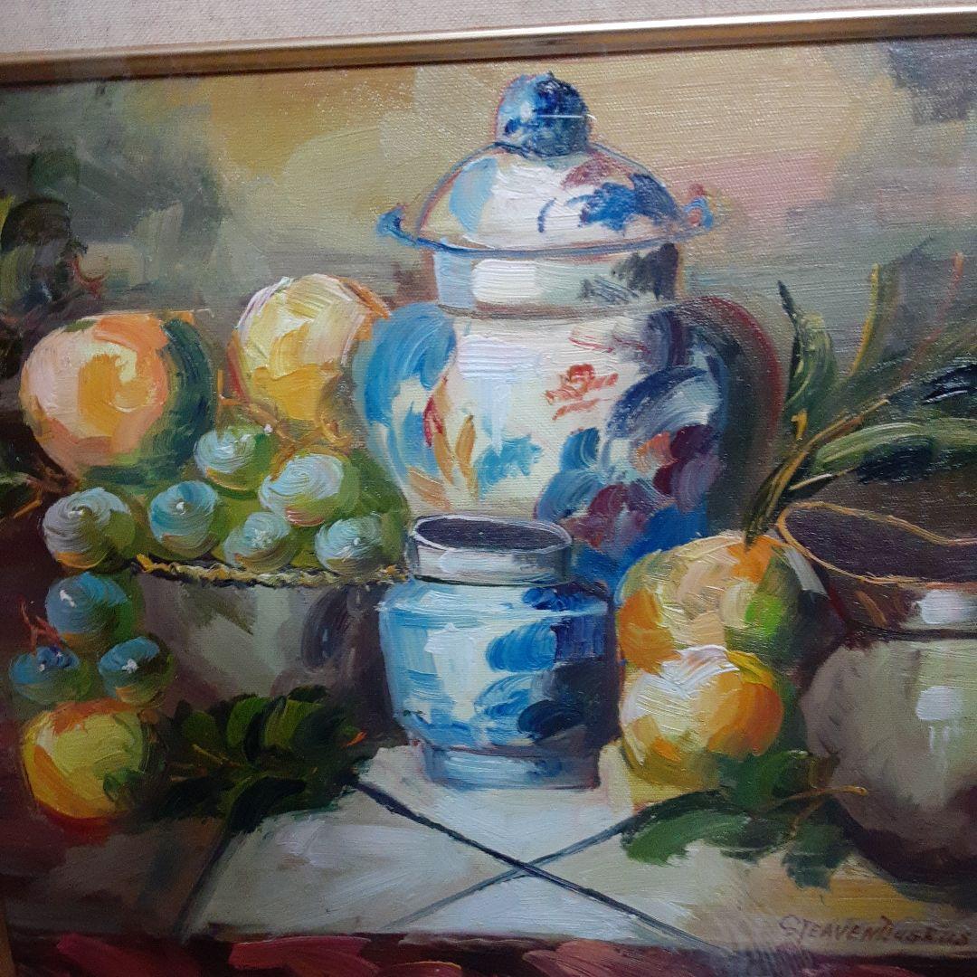 油絵高級額入り