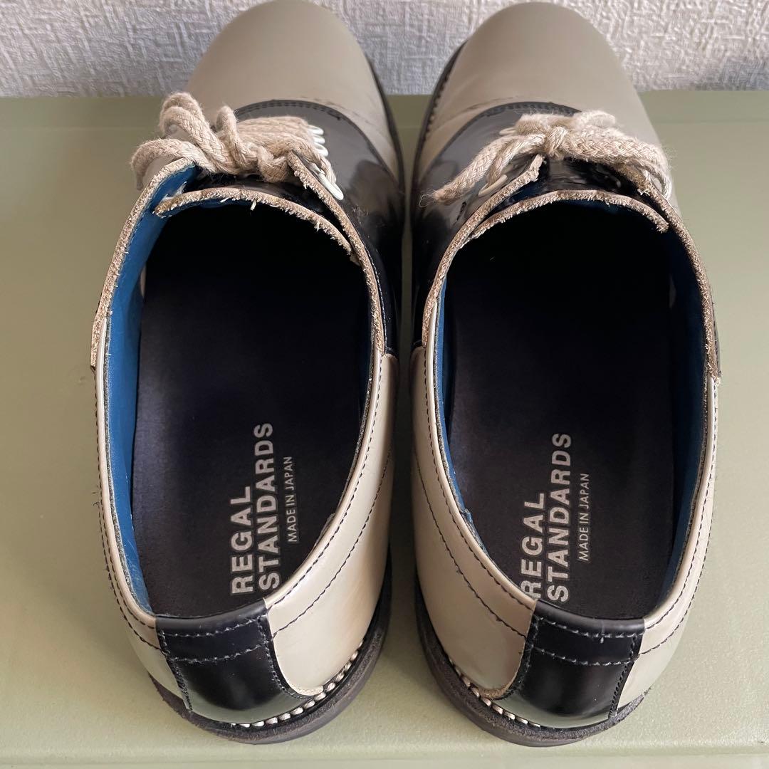 リーガル　サドルシューズ　２５.５㎝　サイズ感は大きめ