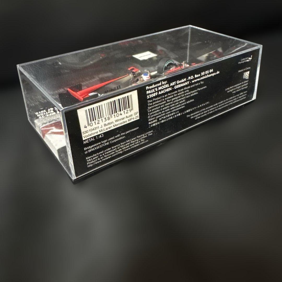 F1ミニカー マクラーレン MP4-25 バトン　2010年