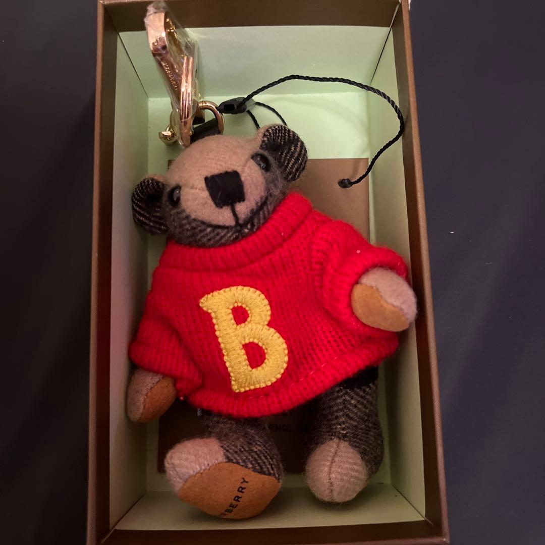 BURBERRY テディベアキーホルダー