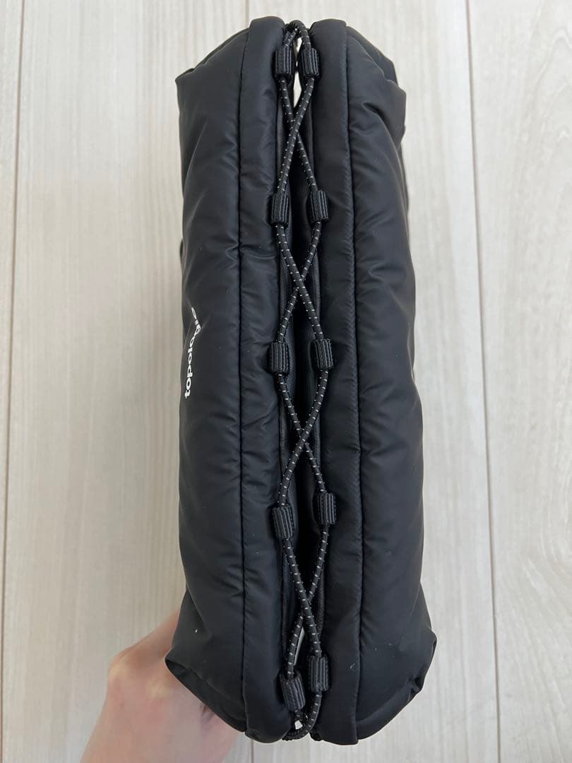 topologie ２個ストラップセット　黒 ボトルサコッシュ　ラージ