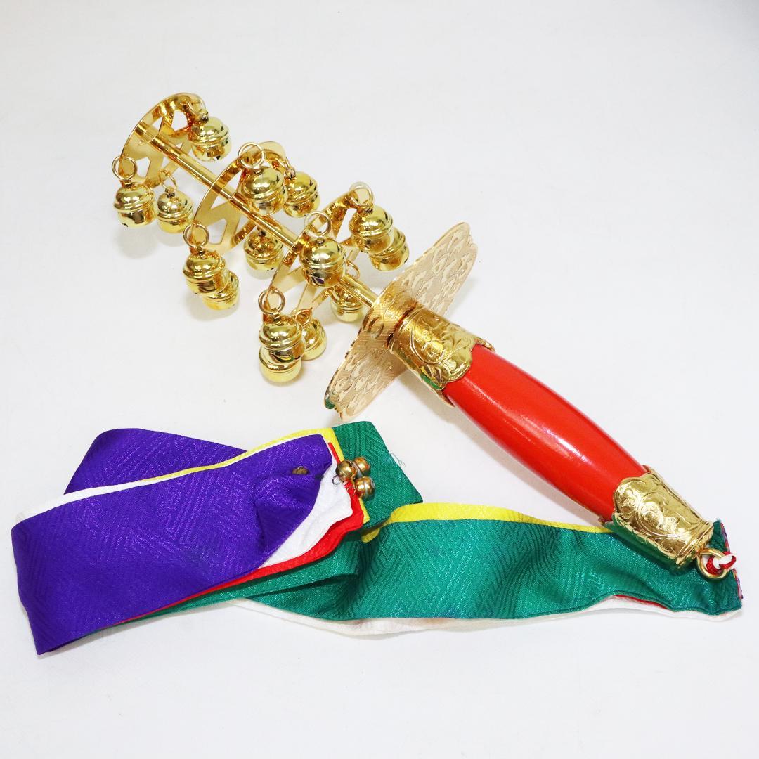 金工師 近藤利吉 福鈴 福鈴台 正月飾 共箱 巫女鈴 七五三鈴 - メルカリ