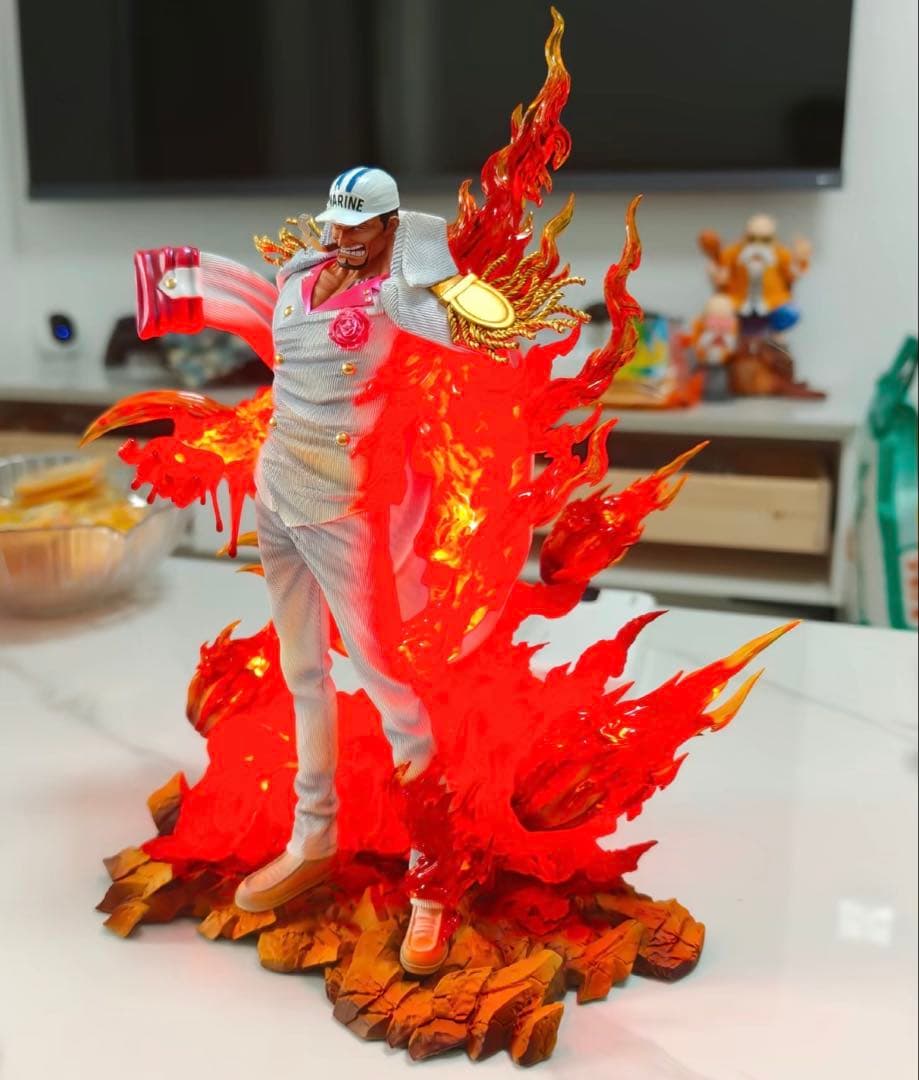 ワンピース サカズキ ガレージキット ガレキ スタチューX②