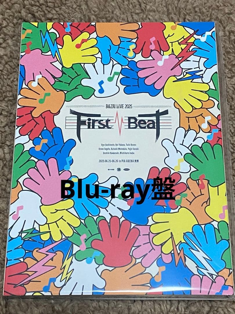 B&ZAI First Beat Blu-ray アイドル Blu-ray B&ZAI LIVE 2025 First