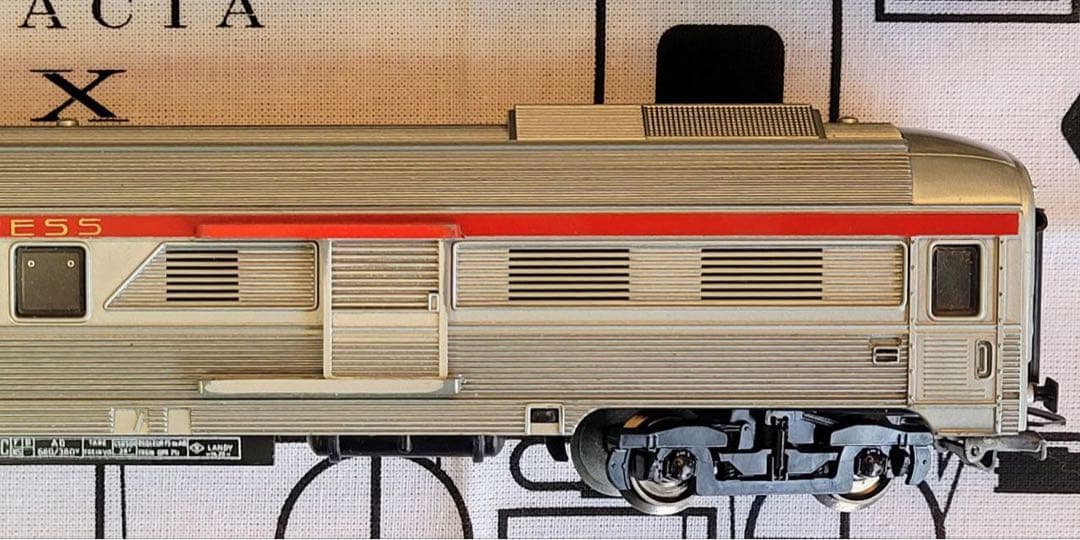 HOゲージのTEE（トランス・ヨーロッパ・エクスプレス）車両6両セット