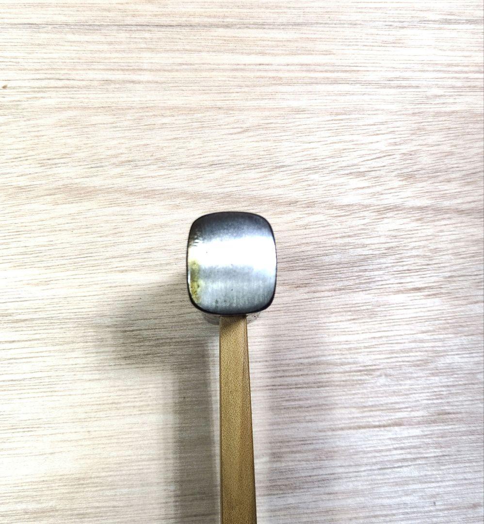 限定値引　未使用　菱貫　龍虎　四角玄翁　百匁　グミの木柄　大工道具　玄能　金槌