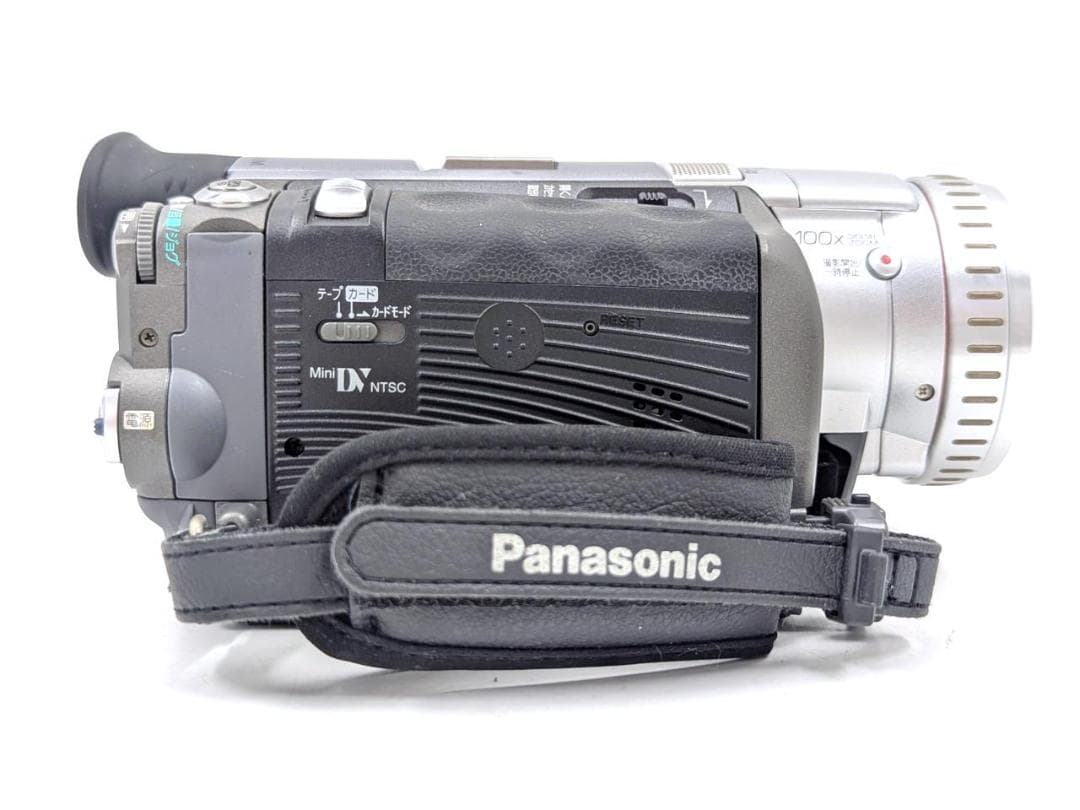 miniDVのダビングに Panasonic ビデオカメラ NV-GS100