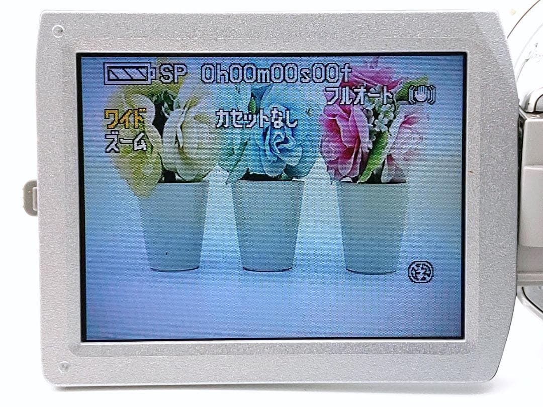 miniDVのダビングに Panasonic ビデオカメラ NV-GS100