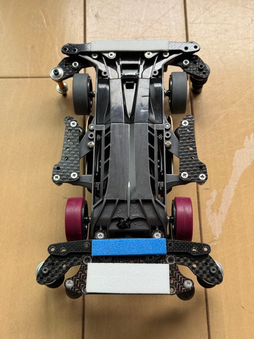 ミニ四駆完成品 B-MAX デュアルリッジjr FM-Aシャーシ