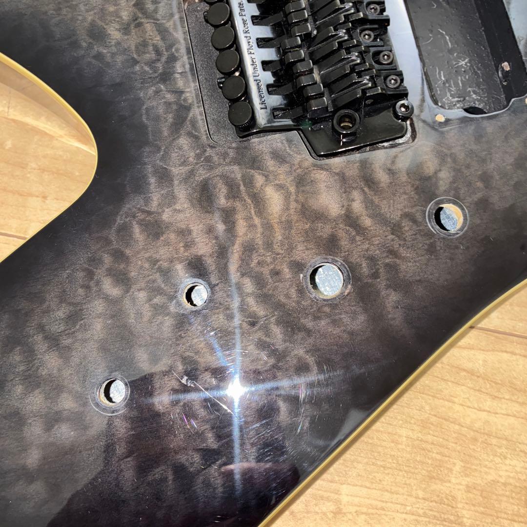 B.C.Rich Warlock/ワーロック キルトトップ タケウチ製フロイド