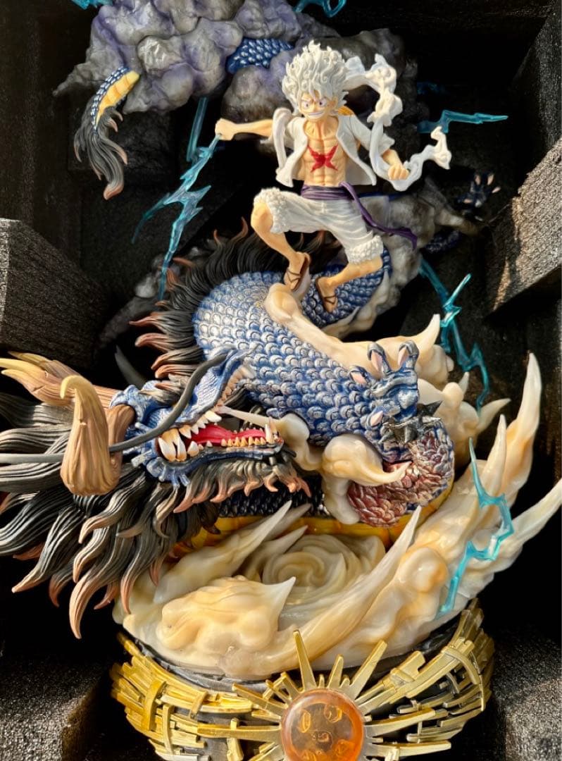 超激レア ONE PIECE ルフィ 60 cmカイドウ ギア5 ニカフィギュア