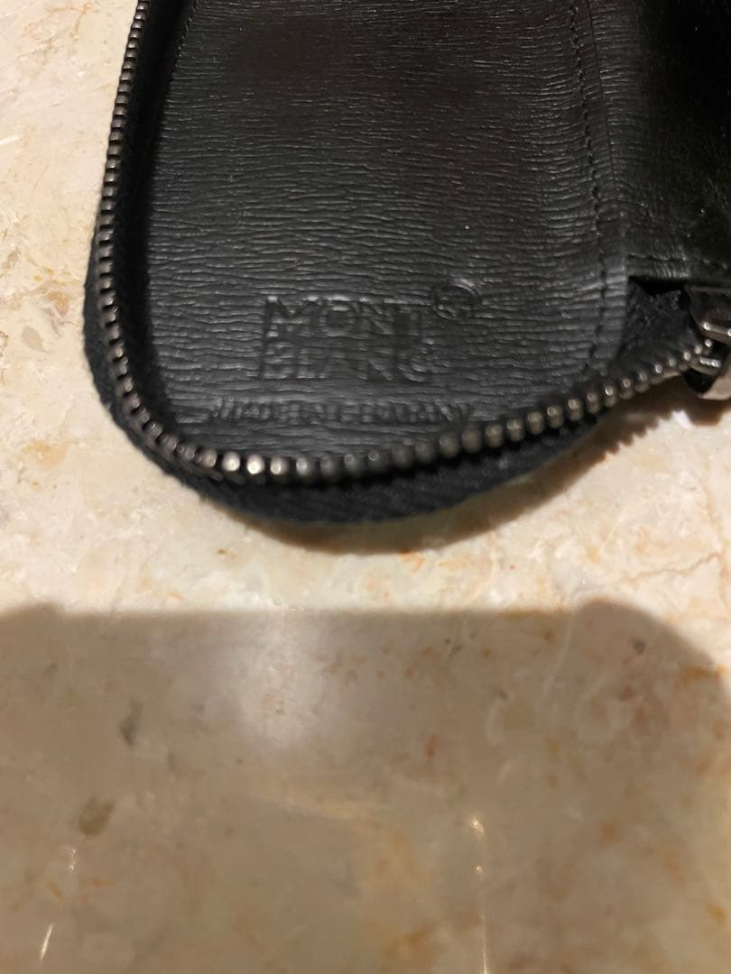 モンブラン　2本挿し　ペンケース　ブラック