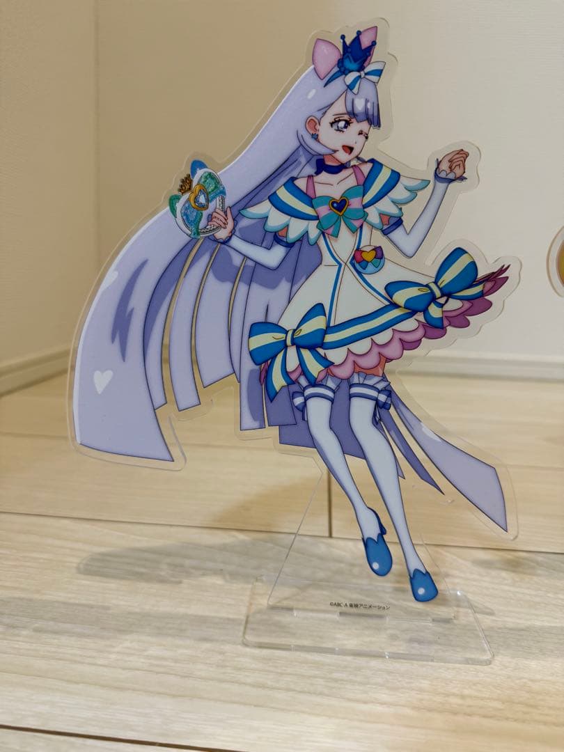 【開封済み】わんだふるぷりきゅあ　しあわせえぼりゅ〜しょん　アクリルスタンド
