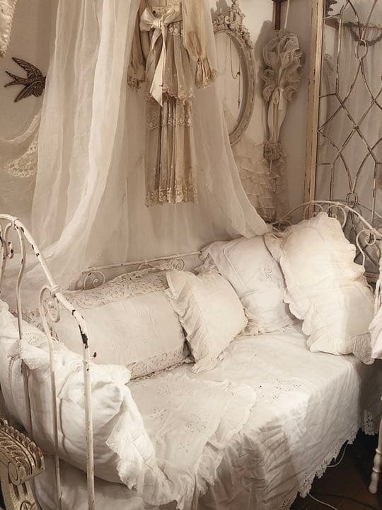 フランスアンティーク アイアン ベビーベッド ホワイト ソファー 注文