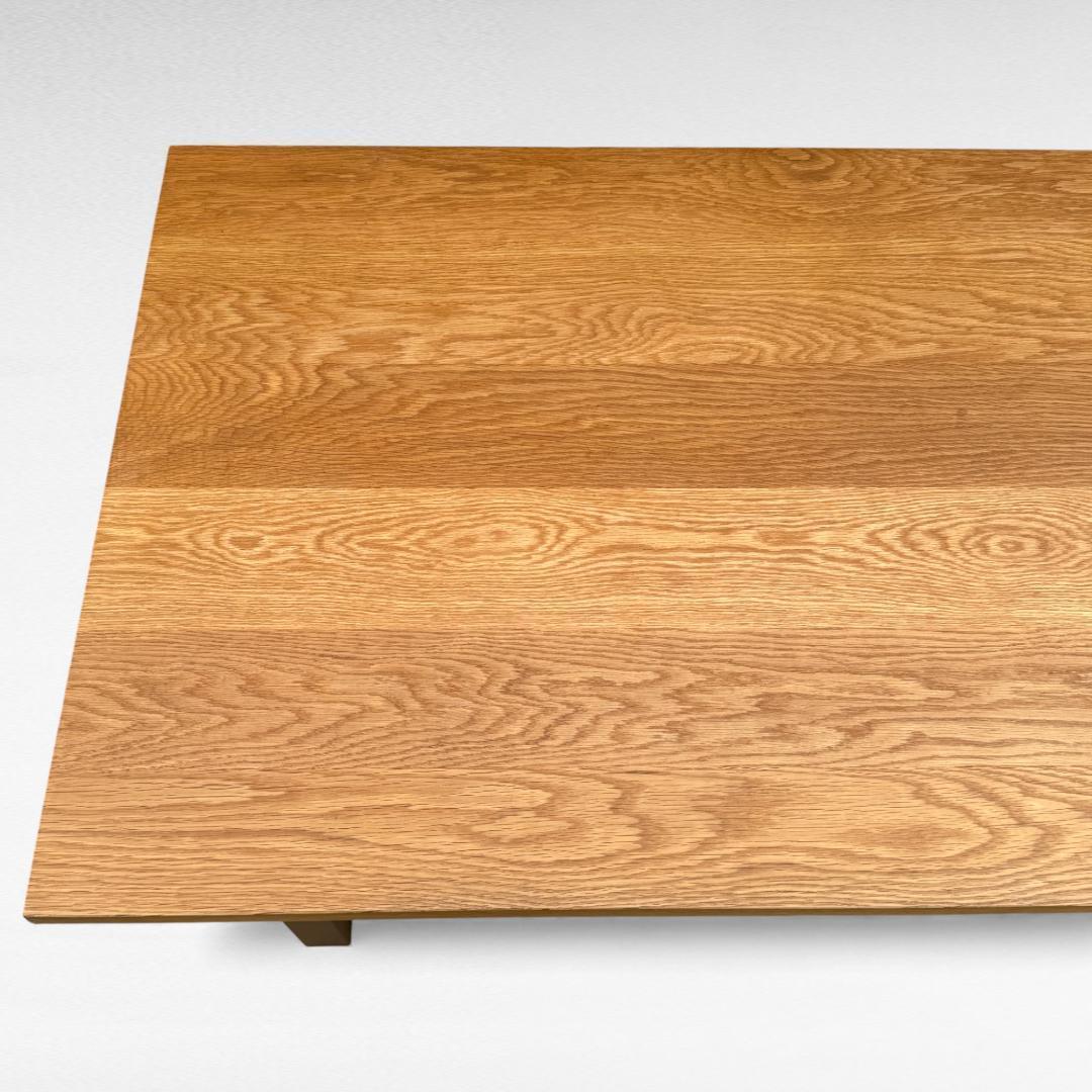 高野木工 グラム ダイニングテーブル160 オーク スチール 大川家具 状態良好