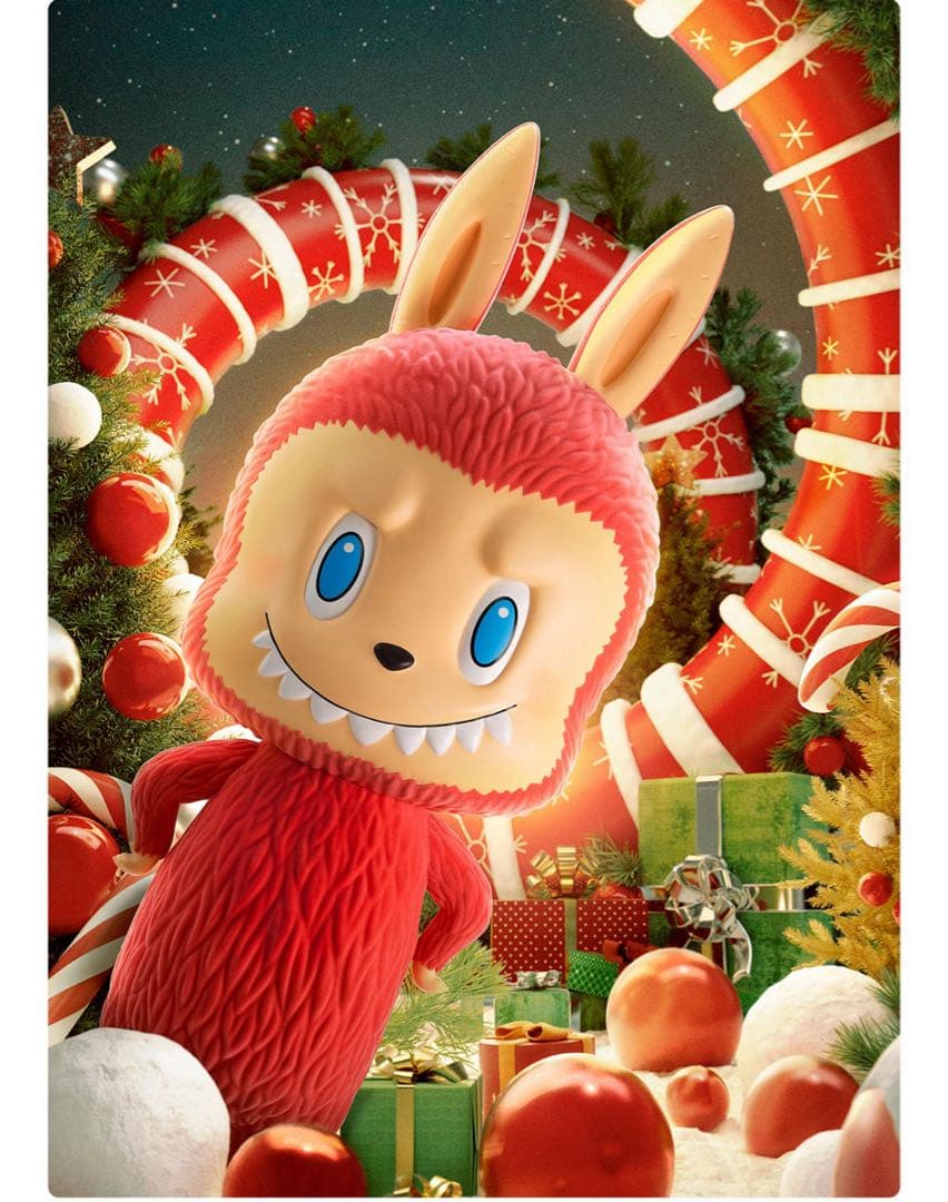 【新着】MEGA LABUBU 1000% WINTER HOLIDAY