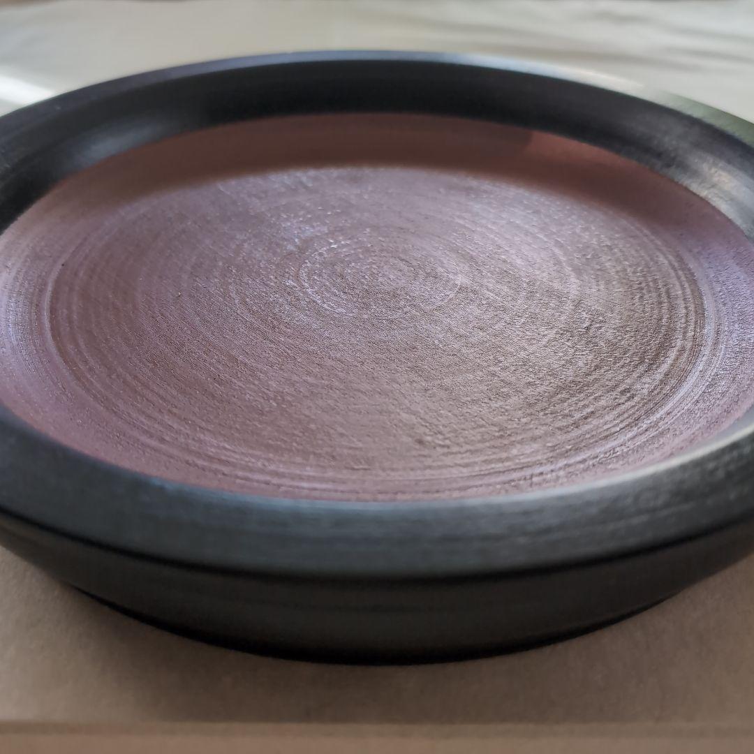 赤木明登 パン皿 日の丸 27cm