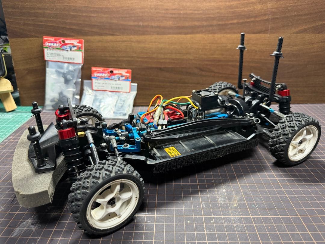 タミヤTT-02 GRヤリス　オリジナルラリー仕様