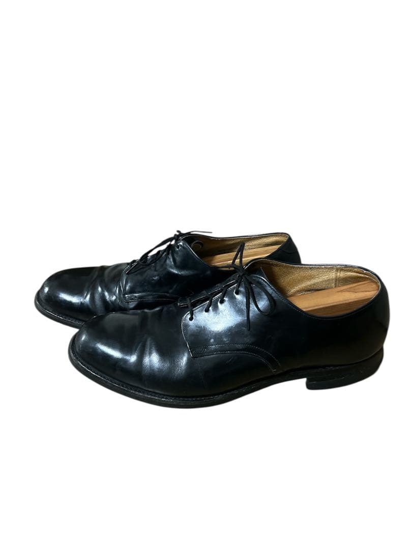 80s USN US NAVY レザーソール サービスシューズ ビンテージ 革靴