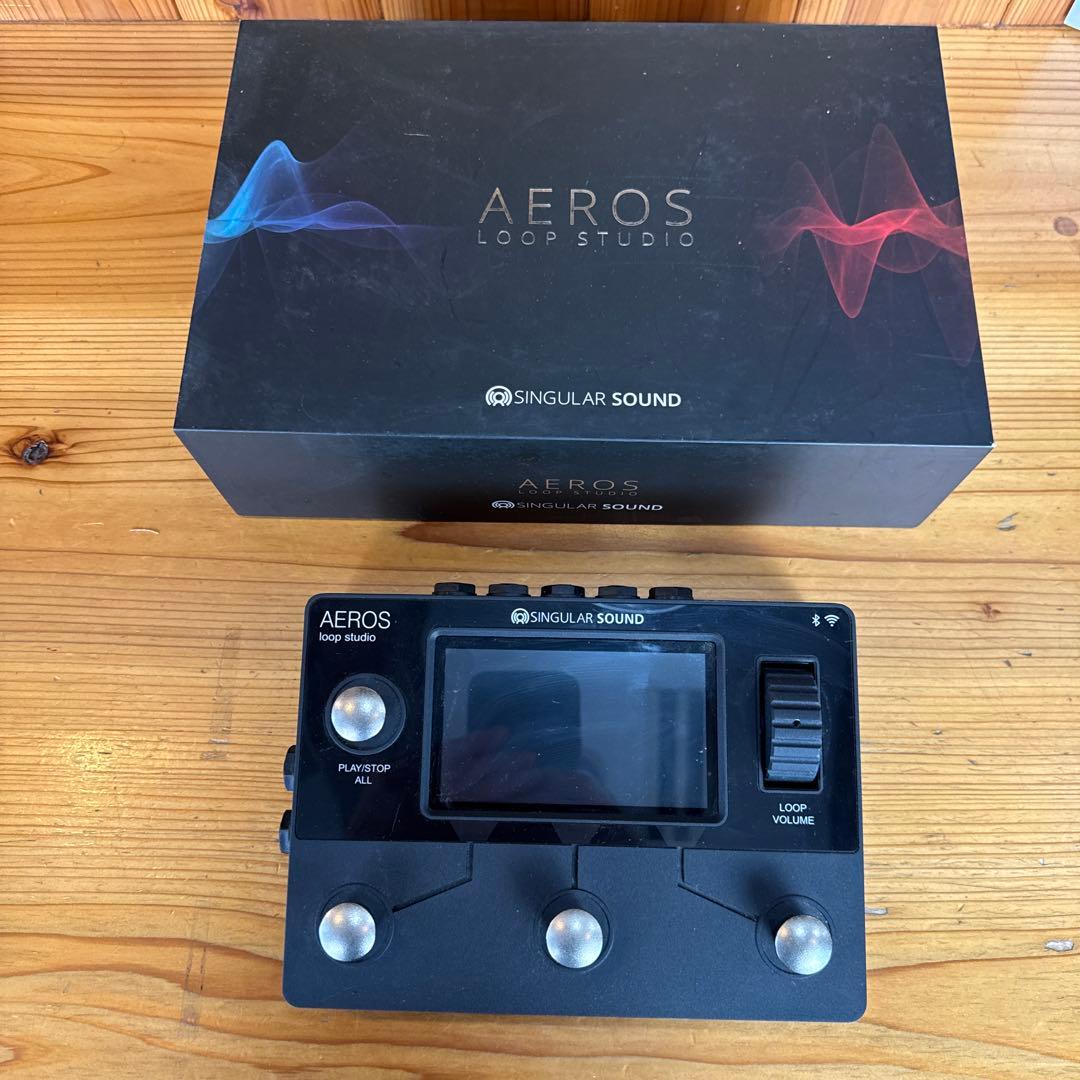 Singular Sound AEROS loop studioルーパーペダル
