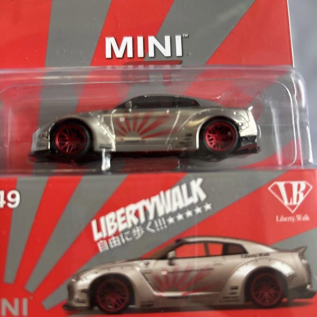 MINIGT49 LB★WorksGT-Rサテンシルバー LibertyWalk