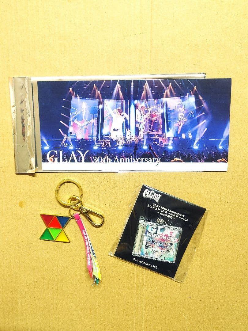 GLAY GiGO限定 CDキーホルダー vol.2『FREEDOM ONLY』 - メルカリ