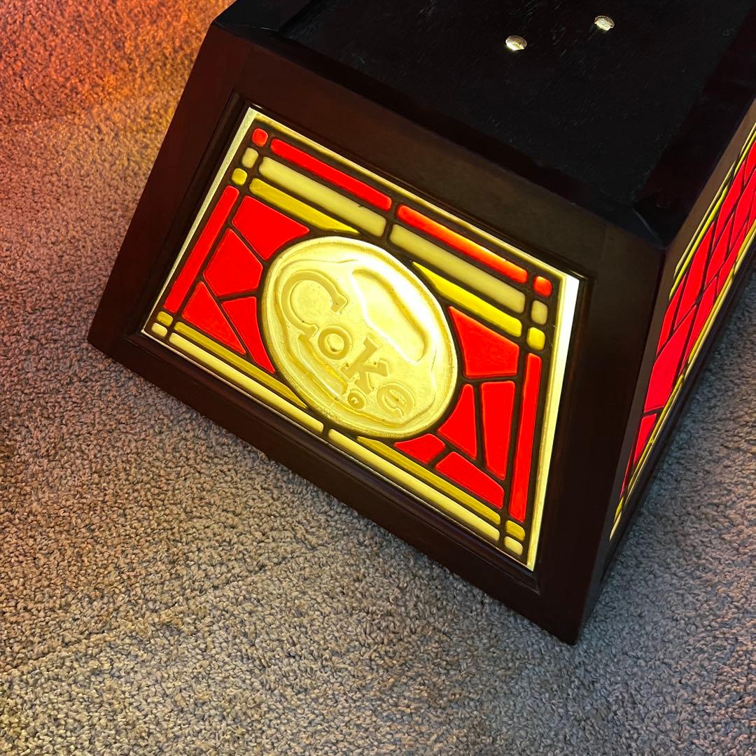 Coca-Cola コカコーラ プールバーライト ビンテージ 希少 ⭐️状態良好