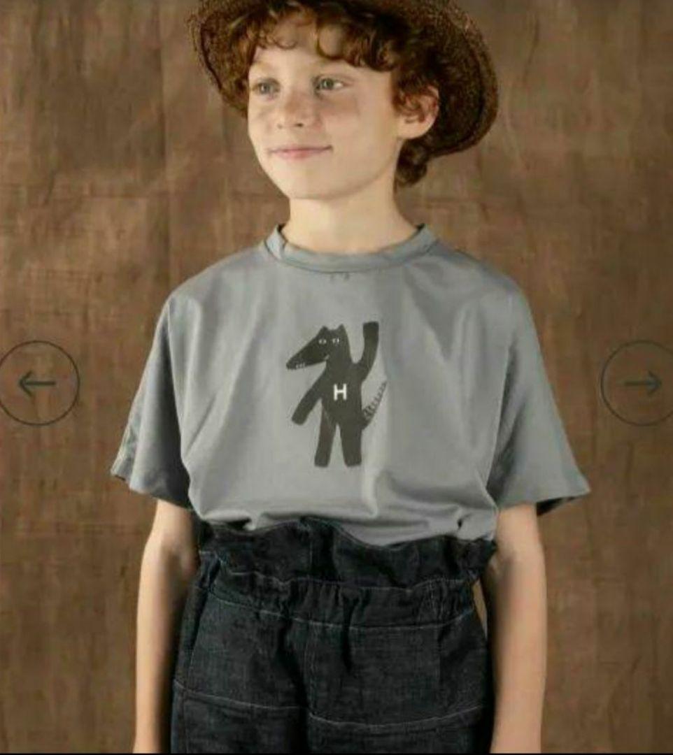 8-9Y】HELLOLUPO ハイウエストデニム