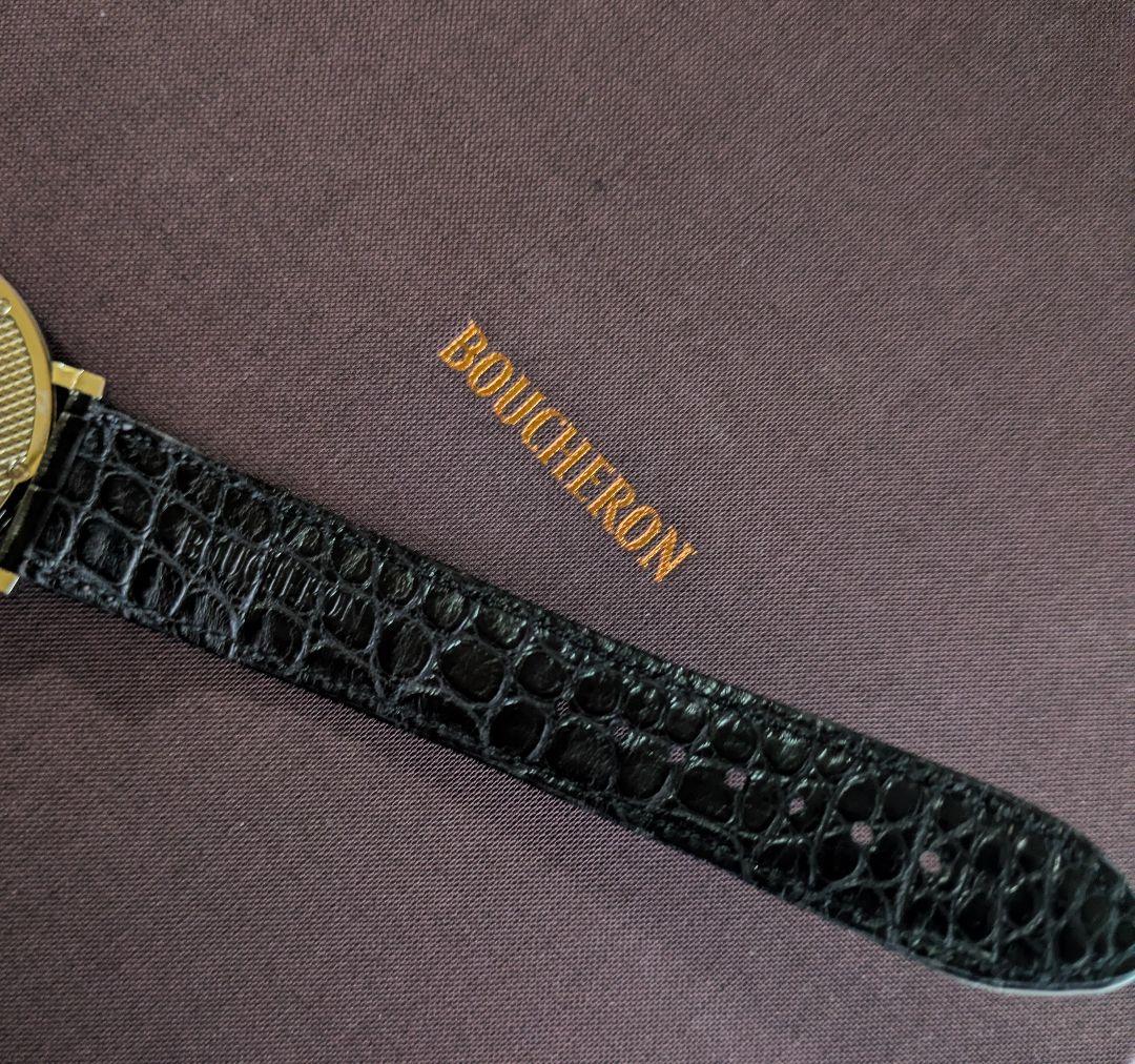 ブシュロン ロンド メンズ クロー·ド·パリ 付属品有 美品