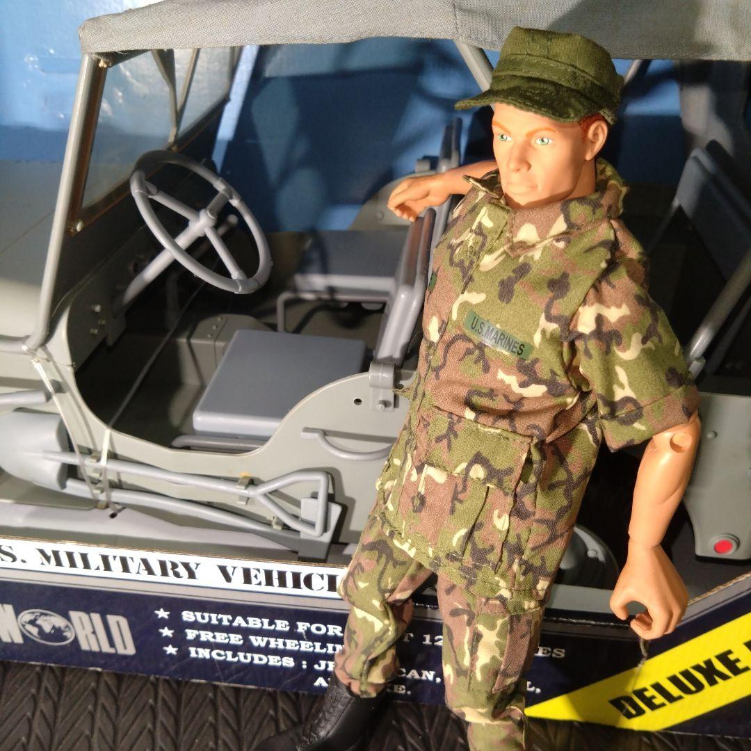 タカラ 1/6 12インチ USジープ US Military Vehicle - メルカリ