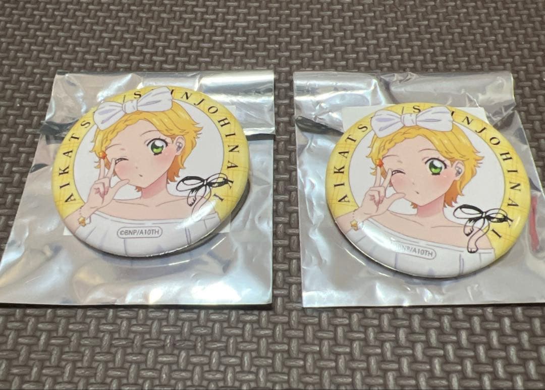 アイカツ AVIOT マルイ 缶バッジ 新条ひなき - メルカリ