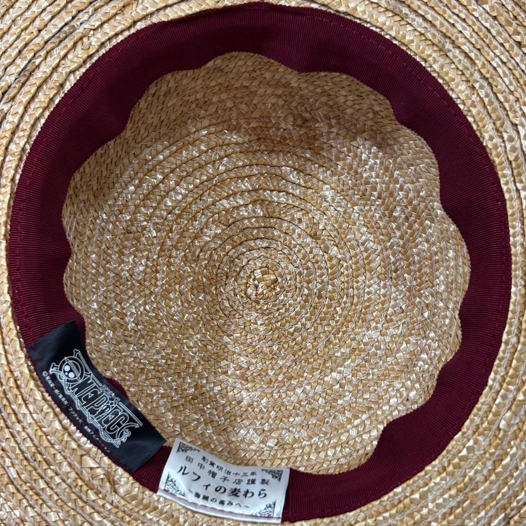 【希少品】ワンピース 田中帽子店 ルフィの麦わら 海賊の高みへ 正規品 本物