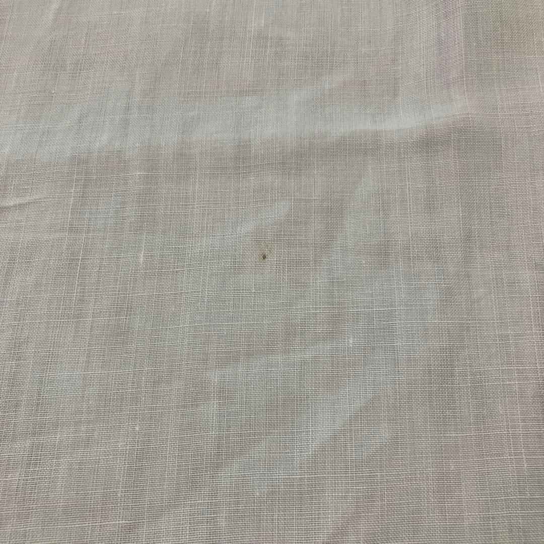 フランス アンティーク リネン シーツ 麻 モノグラム 刺繍 カーテン　布地