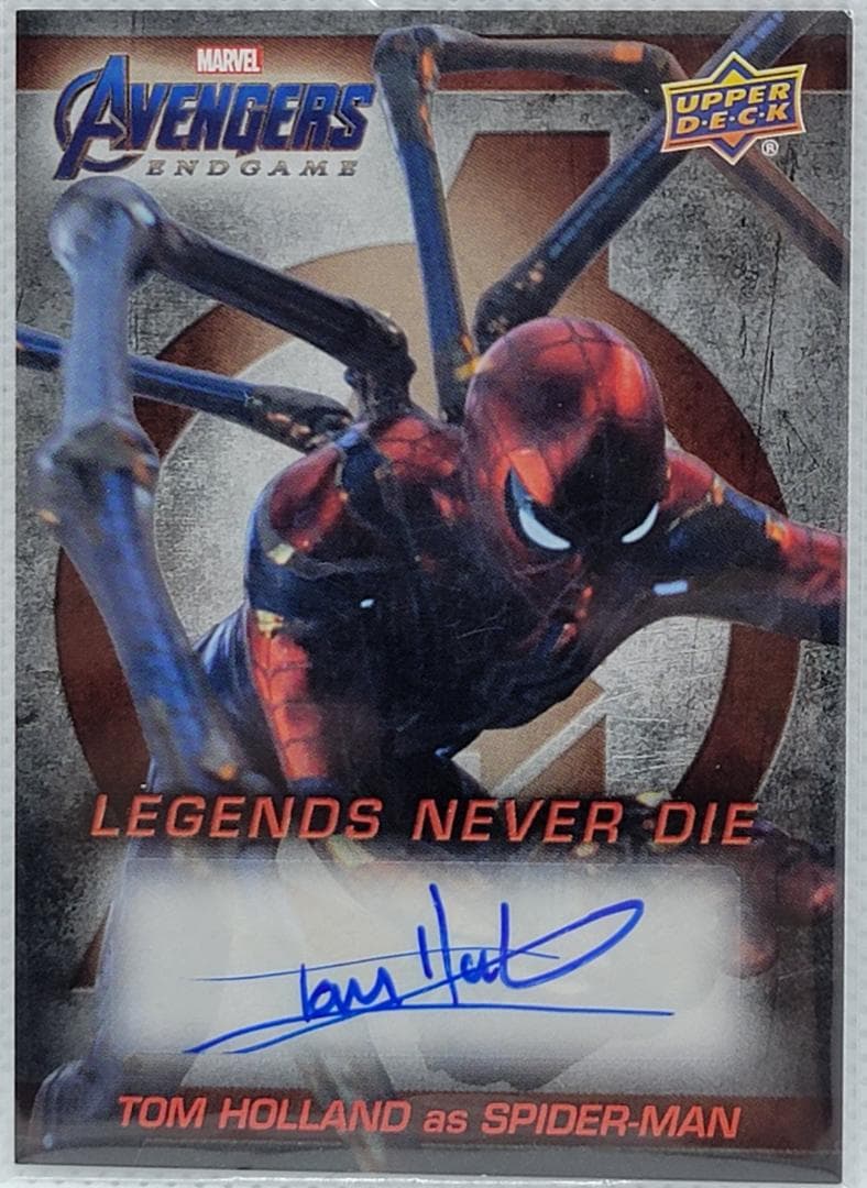 スパイダーマン トム・ホランド 直筆サイン入り写真 保証書付き gk1