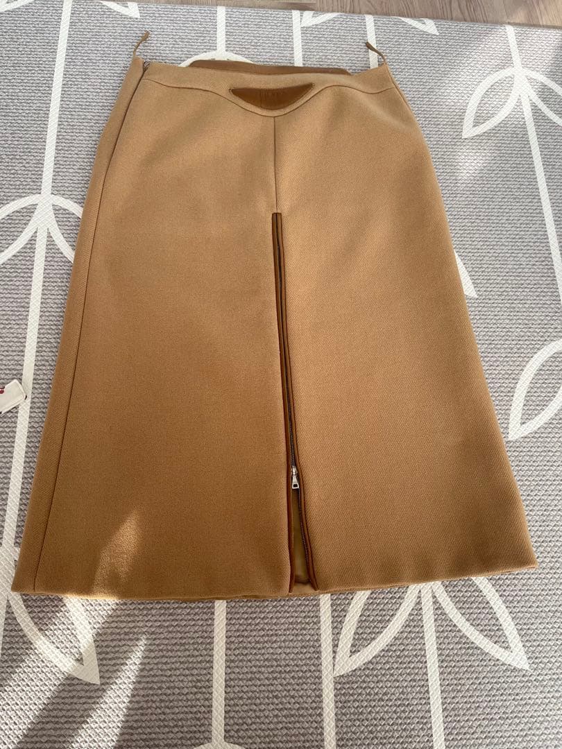 プラダ　スカート　キャメル　38 美品♡