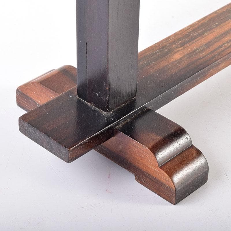 書道具 黒柿製 筆掛 筆吊 C R7895C｜書道具 黒柿製 筆